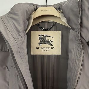 Burberry mens raincoat